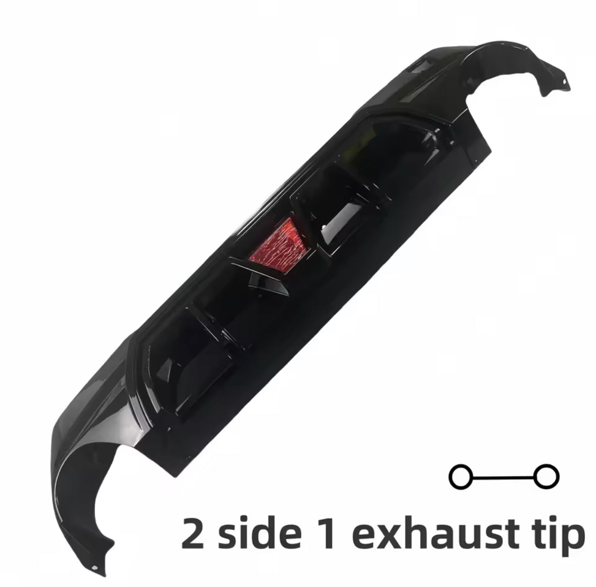 BMW 1 series f40 rear diffuser