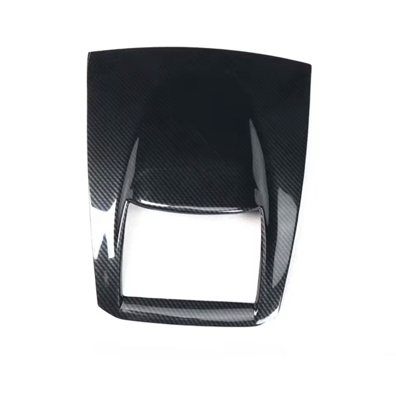Carbon fibre centre console trim