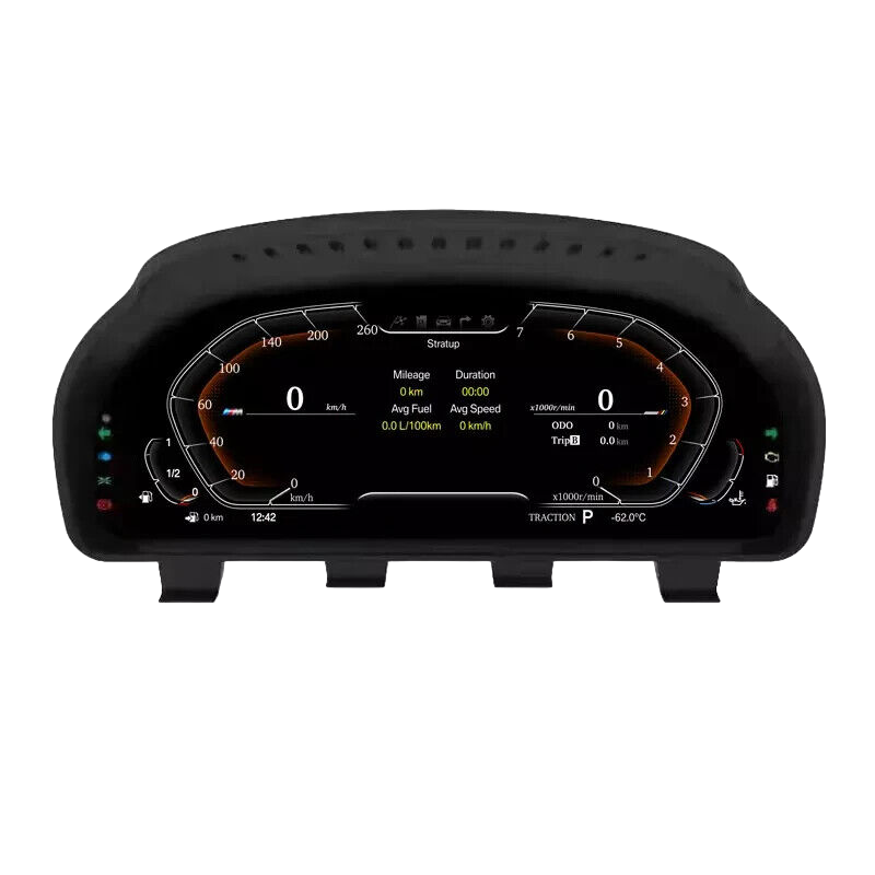 BMW f series digital dash