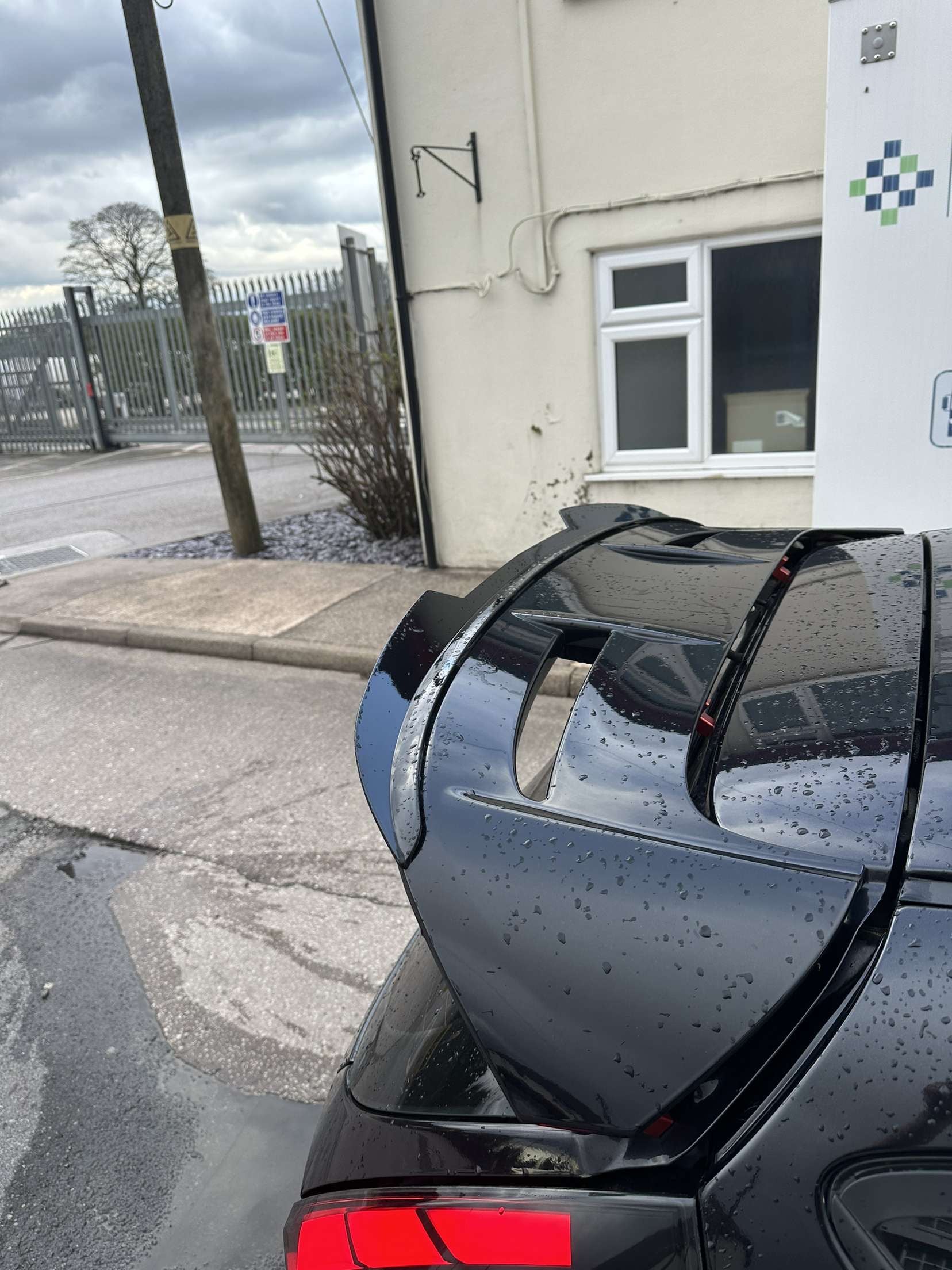 Ford fiesta mk7/7.5 spoiler lip v1