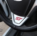 ST steering wheel sticker