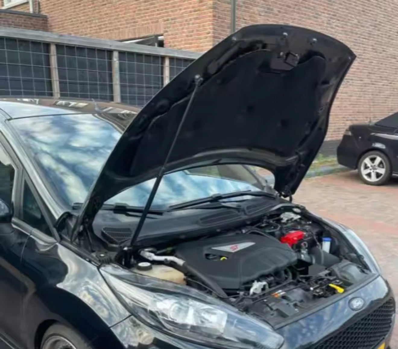 Ford fiesta hydraulic bonnet struts