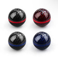 Carbon fibre round gear knob
