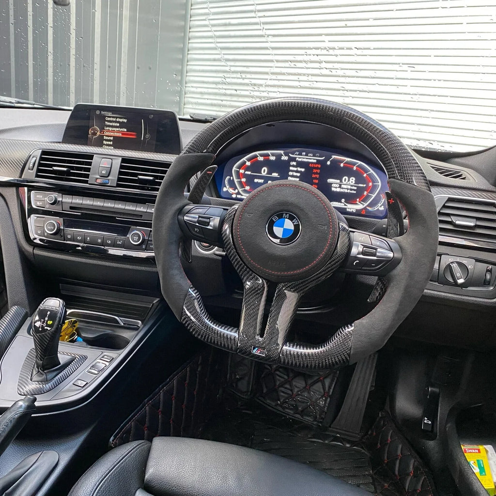 BMW f series digital dash