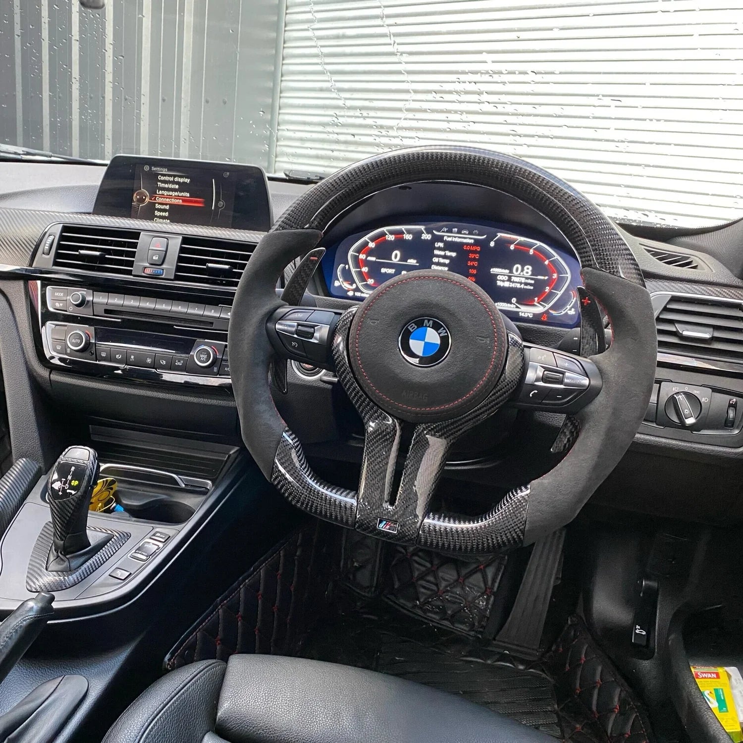 BMW f series digital dash