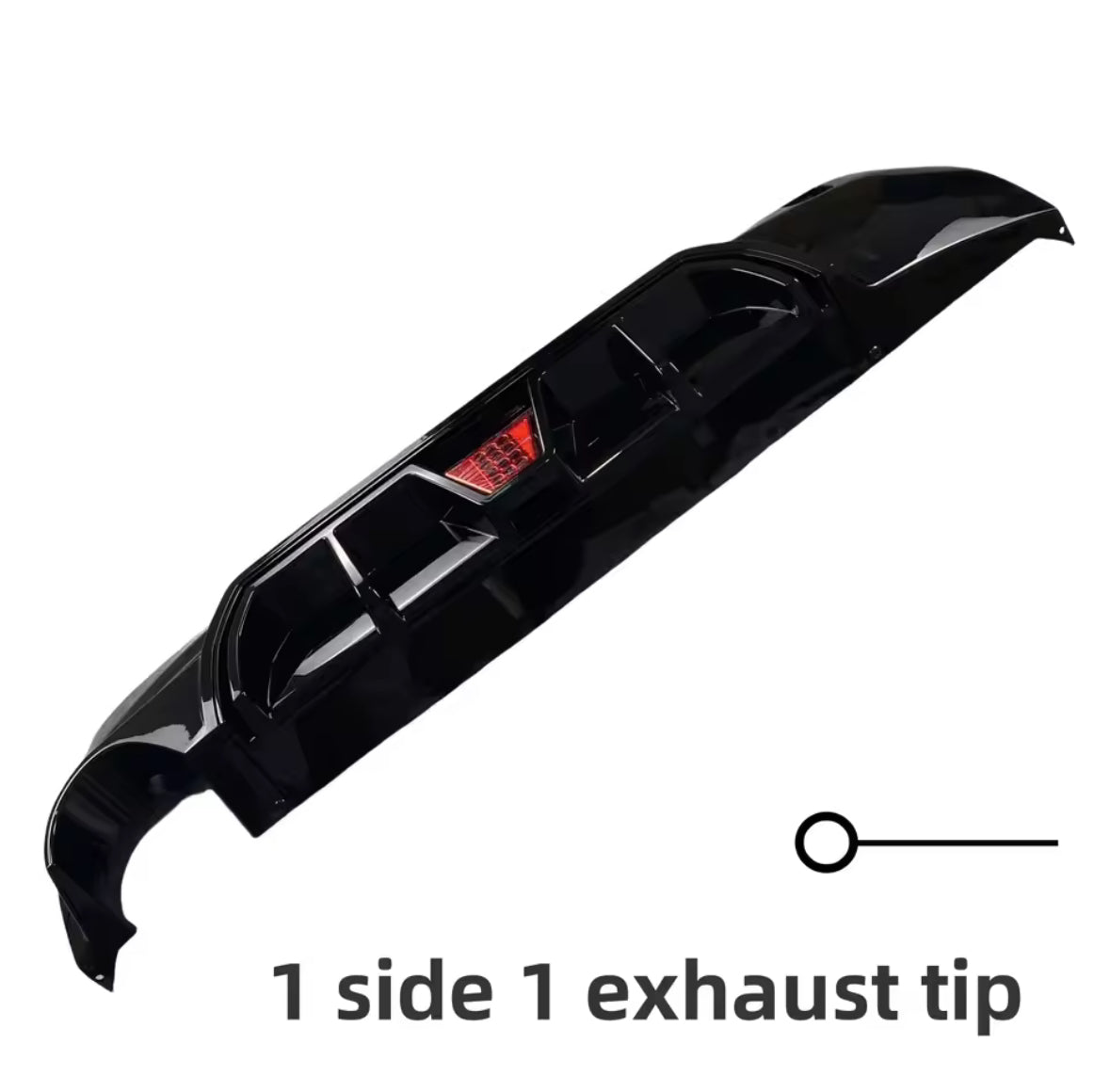 BMW 1 series f40 rear diffuser