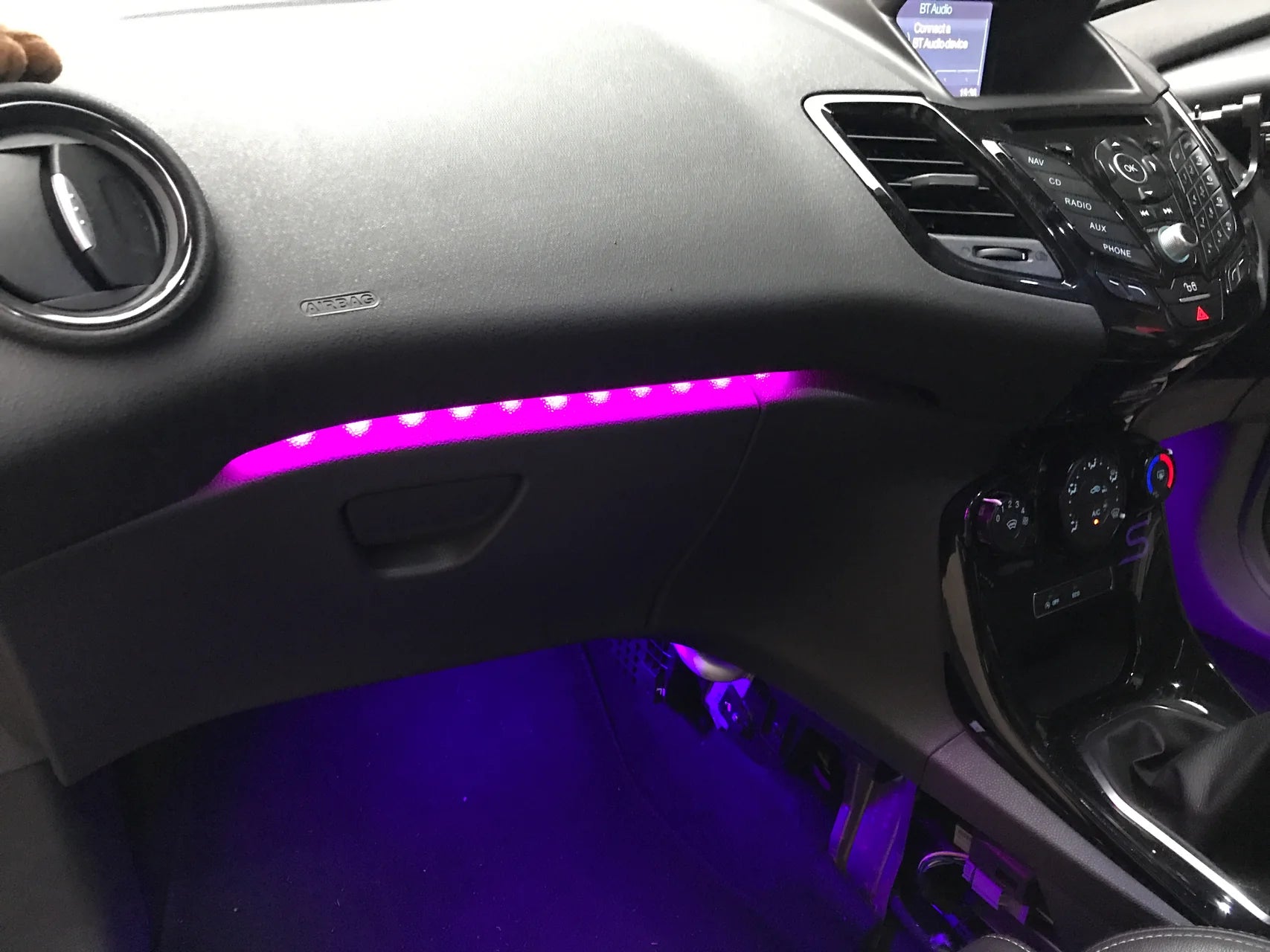 RGB chaser edition footwell lights