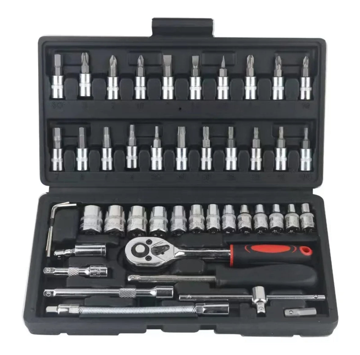 Ratchet & screw driver tool set