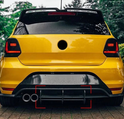 Mk5 polo rear diffuser fins