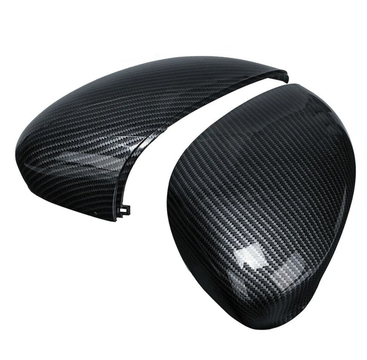 Carbon fibre wing mirror cap