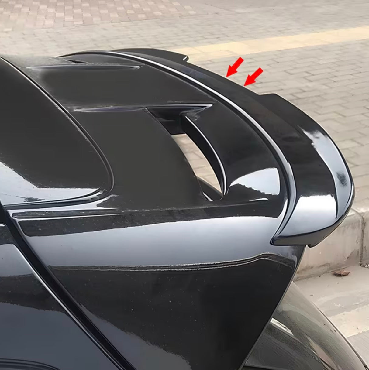 Ford fiesta mk7/7.5 spoiler lip v2