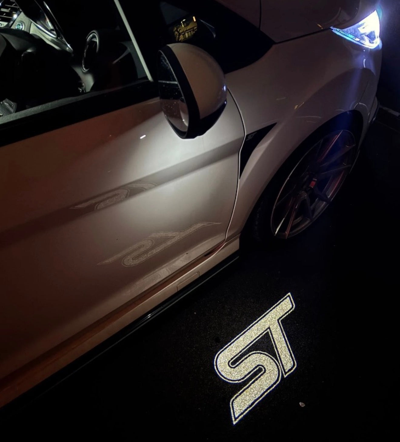 Puddle light projectors