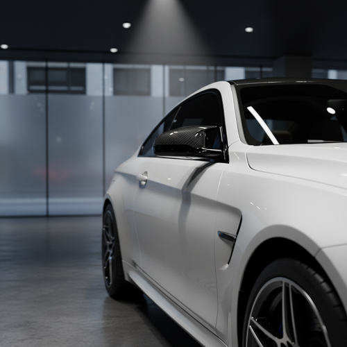 BMW M style wing mirror caps